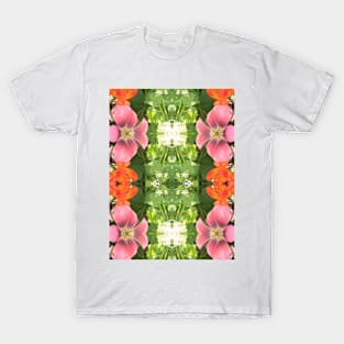 Colorful Flower Chains T-Shirt